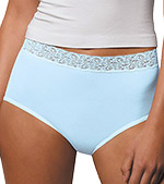 Hanes 3-Pack Elegance Nylon Brief